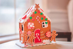 Gingerbread House Prototype Wallpaper