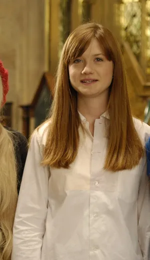 Ginny Weasley Casting A Spell Wallpaper