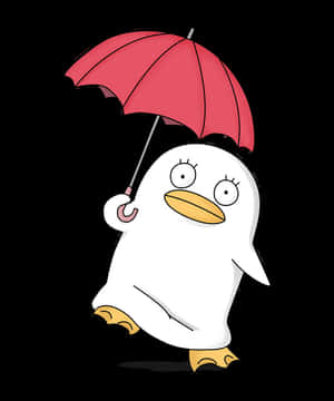 Gintama Elizabeth With Red Umbrella Wallpaper