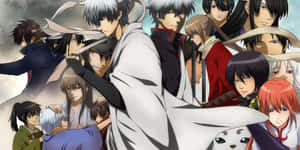 Gintama Hd – Explore The Universe And Find Your Own Way Wallpaper