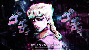 Giorno Giovanna, Protagonist Of Part Five Of The Jojo's Bizarre Adventure Series Wallpaper