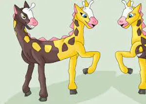Girafarig Fanart Wallpaper