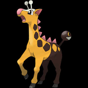 Girafarig Profile Wallpaper
