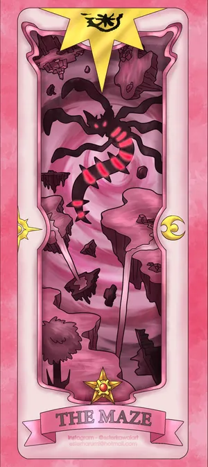 Giratina, Mythical Legendary Pokemon Of The Maze Wallpaper