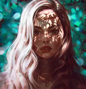 Girl Portrait Art Wallpaper