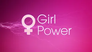 Girl Power Feminism Concept Wallpaper