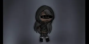 Girl With Hoodie - Edgy Pfp Wallpaper