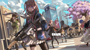 Girls Frontline Ar Squad Wallpaper