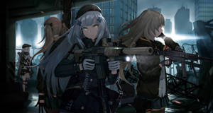 Girls Frontline Hk416 Art Wallpaper