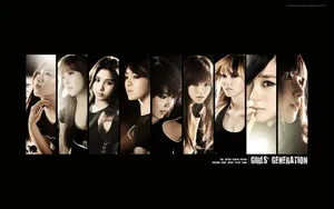 Girls Generation Group Portrait Wallpaper