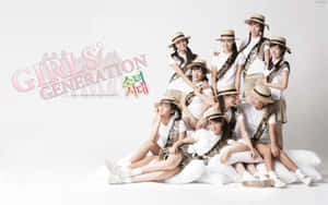 Girls Generation Group Pose Wallpaper