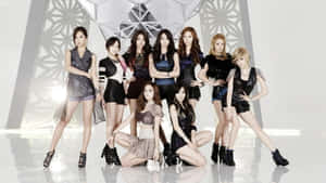 Girls Generation Group Pose Wallpaper