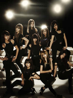 Girls Generation Group Pose Wallpaper