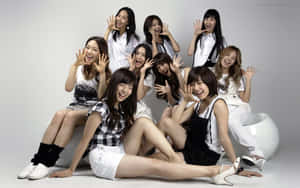 Girls Generation Group Pose Wallpaper