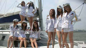Girls Generation Sailor Themed Outfits Yacht Wallpaper