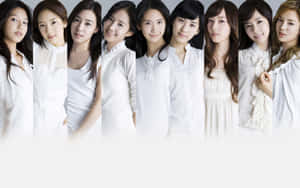 Girls Generation White Outfits Wallpaper