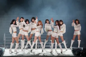Girls Generation White Performance Outfits Wallpaper