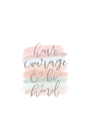 Girly Christian Minimalist Saying Wallpaper