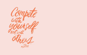 Girly Motivational Girl Boss Quote Wallpaper