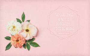 Girly Motivational Jane Fonda's Quote Wallpaper