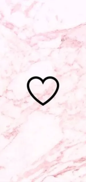 Girly Phone Pink Marble Wallpaper