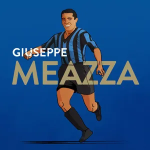 Giuseppe Meazza Illustration Wallpaper