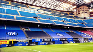Giuseppe Meazza Stadium Inter Milan Banners Wallpaper