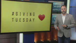 Giving Tuesday Event Promotion Wallpaper