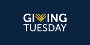 Giving Tuesday Logo Wallpaper