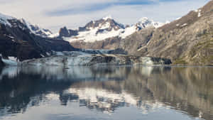 Glacier Bay National Park Mountain Reflection Wallpaper