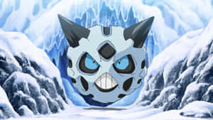 Glalie, The Face Of Ice In The Pokémon World Wallpaper