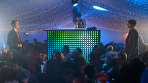 Glamorous Party Scene Wallpaper