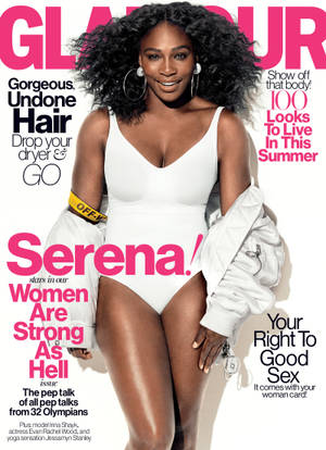 Glamour Serena Williams Wallpaper