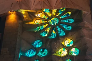 Glass Window Fantasy Art Wallpaper