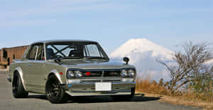 Gleaming Datsun 510 - Beauty Infused With Power Wallpaper
