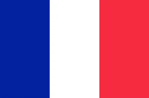 Gleaming French Flag Under Spotlight Wallpaper