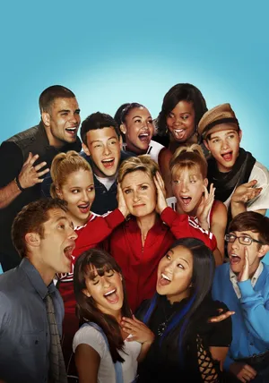 Glee Season Six Cast Members Wallpaper