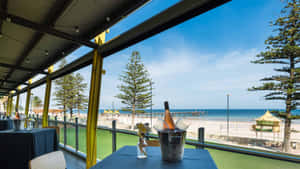 Glenelg Beachfront Dining Experience Wallpaper