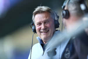 Glenn Hoddle Football Icon Commentator Wallpaper