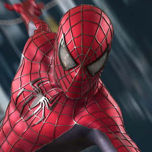 Gliding Spiderman Pfp Wallpaper