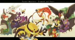 Gligar In Diamond And Pearl Wallpaper