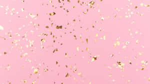 Glistening Pink Sparkles Background Wallpaper