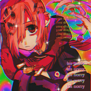 Glitchcore Hanako Wallpaper