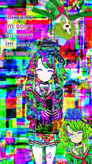 Glitchcore I'm Sorry Wallpaper