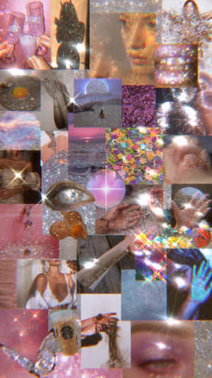 Glitter_ Collage_ Aesthetic.jpg Wallpaper