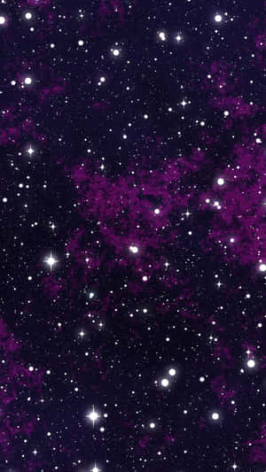 Glitter Galaxy Stars Wallpaper