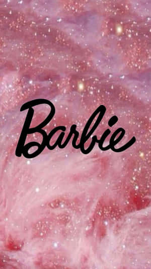 Glittery Pink Barbie Aesthetic Wallpaper