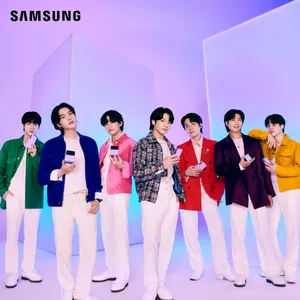 Global Sensation Bts Showcasing Their Endorsements In A Stylish Photoshoot. Wallpaper