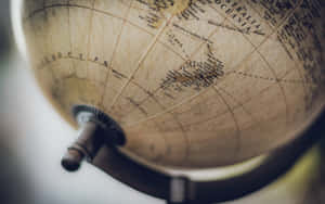 Globe Map's Southern Hemisphere Wallpaper