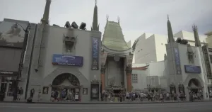 Gloomy Graumans Chinese Theatre Wallpaper